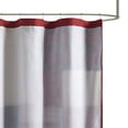 thumbnail image 4 of 100% Cotton Shower Curtain 72x72/Red, 4 of 6