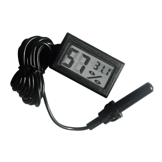 TFixol Mini LCD Digital Thermometer Humidity Hygrometer Temp Gauge Temperature Meter Monitor