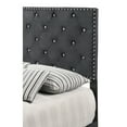 thumbnail image 6 of Glory Furniture Suffolk Velvet Upholstered Twin Bed in Black, 6 of 7