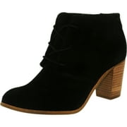 Toms Women's Lunata Lace Up Suede W Ankle-High Suede Pump