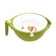 thumbnail image 1 of FELTECHELECTR cesta de filtro portátil de doble capa para lavar arroz, secar frutas y verduras, coladores y utensilios de cocina (verde y blanco)., 1 of 7