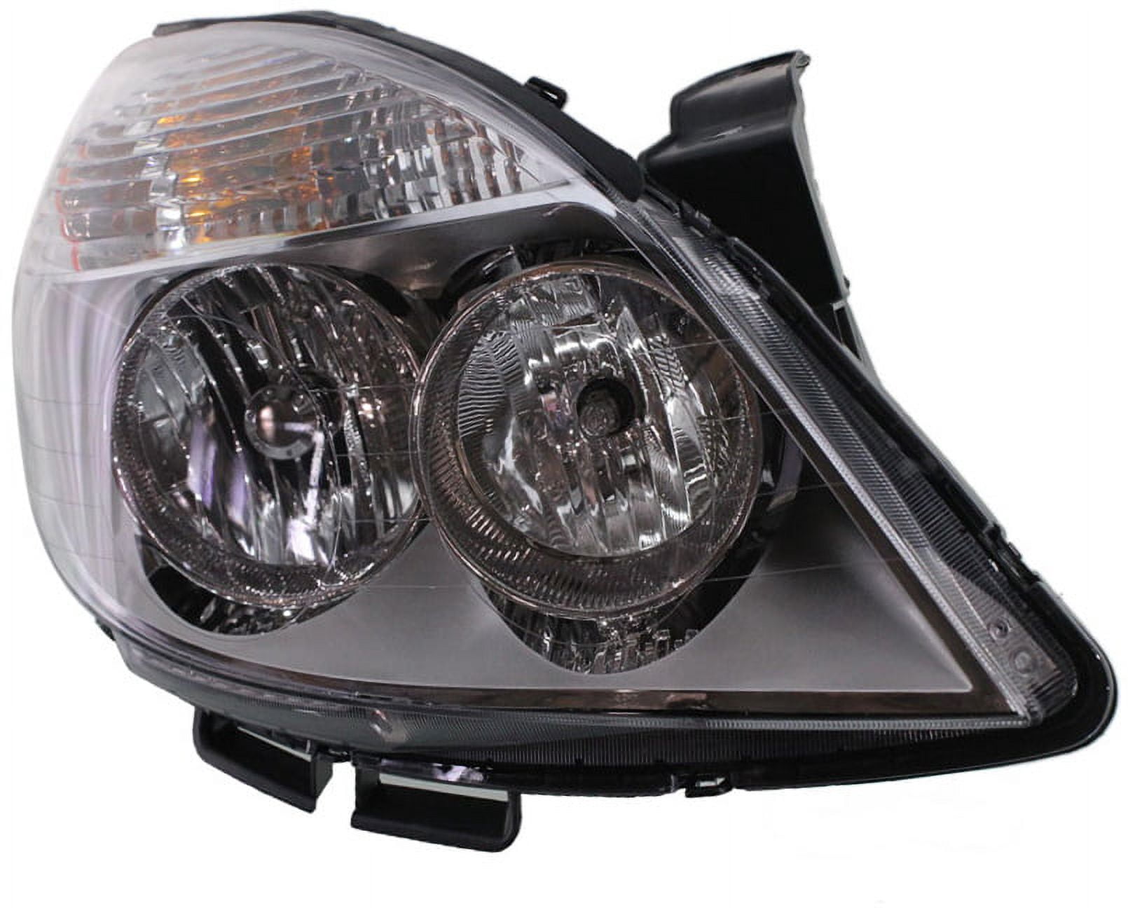 Headlight Compatible With 2007-2009 Saturn Aura Right Passenger Halogen With bulb(s)