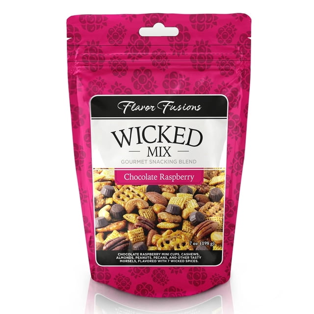 Snack Mix with Mixed Nuts, Sweet and Salty Trail Mix Snack Packs with Almonds, Cashews, Pretzels, Pecans - Healthy Snacks Zero Trans Fat(Chocolate Laced, 3 Pack)