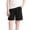 Black, variant on Thin Loose Outer Sports Casual Basic Shorts for Boys Girls 1 to 12 Years Old Summer Middle Teen Daily Pants