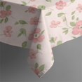 thumbnail image 4 of Pioneer Flower Floral Print Pattern Rectangle Tablecloth 60"x102", Waterproof Polyester Table Cloth, Wipeable Spillproof for Dining Camping Indoor Outdoor, 4 of 6