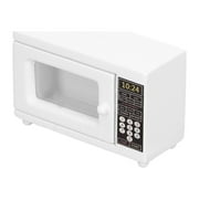 Mini Microwave Oven Model, Mini Portable Composite Wood Vivid Delicate Dollhouse Microwave Oven For Dollhouse Decorations