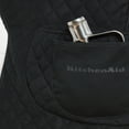 thumbnail image 4 of KITCHENAID Fitted Tilt-Head Solid Stand Mixer Cover with Storage Pocket, Quilted 100% Cotton, Matte Black, 14.4"x18"x10", 4 of 10