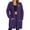 Purple, variant on jjayotai Zip Up Hoodies for Women, Long Sleeve Oversized Sweatshirts Casual Lightweight Fleece Jacket with Pockets Black XXL
