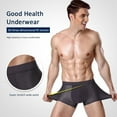 thumbnail image 6 of Boxhero Bamboo Fiber Boxer Shorts For All-Day Comfort, Boxhero Mens Underwear -BLUE-L, 6 of 10
