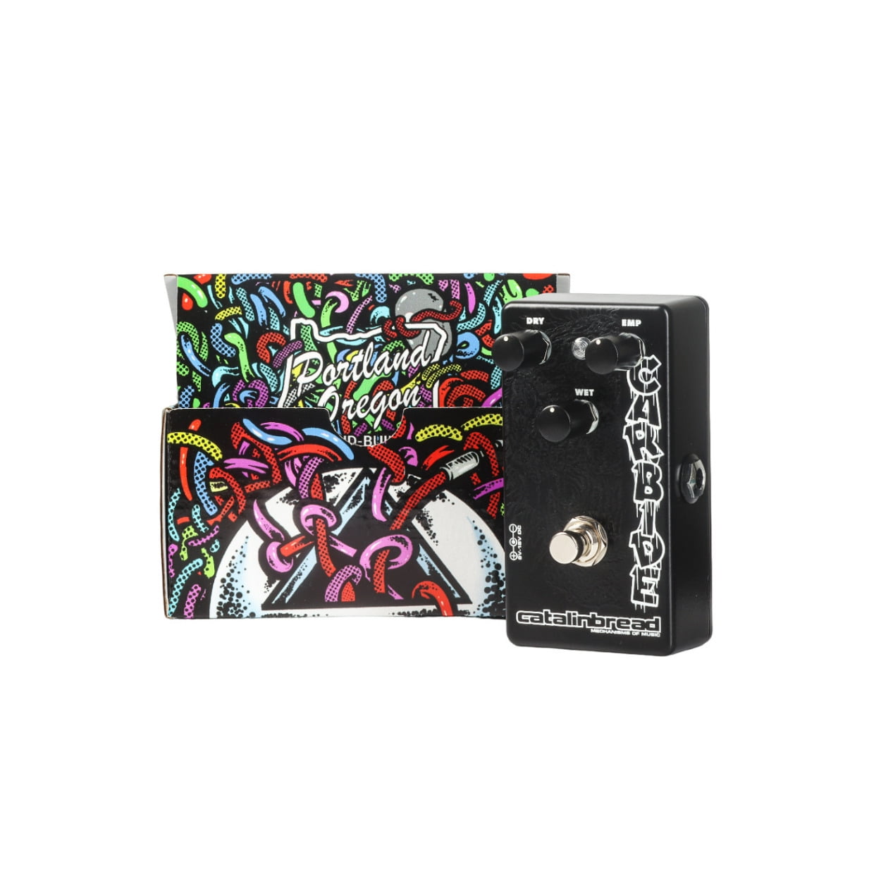 Catalinbread Carbide Distortion Pedal with Dry Volume and Wet Volume Controls