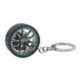 thumbnail image 2 of koolsoo Mini Cute Tire Keyring Creative Automobile Car Parts Model Key Chains Lovers Black, 2 of 9