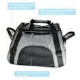 GZYH Perfrom Airline Approved Pet Carrier,Soft Sided Cat Carriers for Small Dog Cats and Small