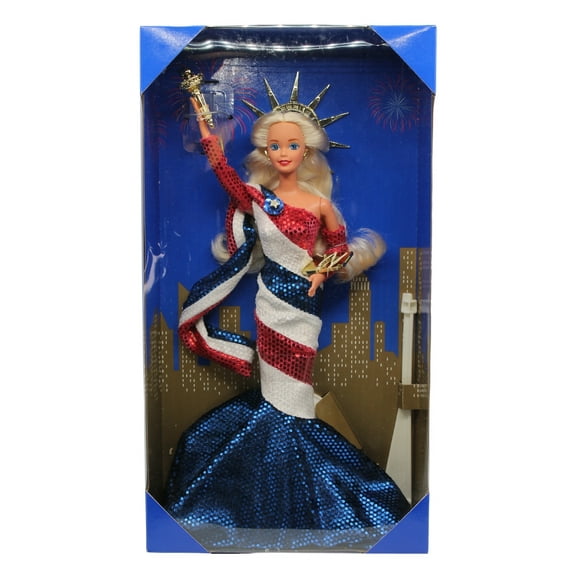 Statue of Liberty Barbie Doll FAO Schwarz Exclusive Limited Edition 1995 Mattel