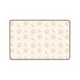 thumbnail image 4 of Yellow Abstract Sun Moon Stars Rugs Doormat, Non-Slip Machine Washable Carpets Floor Door Mat , 36" x 24", 4 of 6