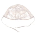 thumbnail image 1 of TEHAUX 1Ensemble Bonnets pour Bébé Blanc et Dentelle Design Rond Nourrissons, 1 of 8