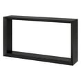thumbnail image 4 of Evelyn&Zoe Osmond 55" Wide Rectangular Console Table, Black Grain, 4 of 5