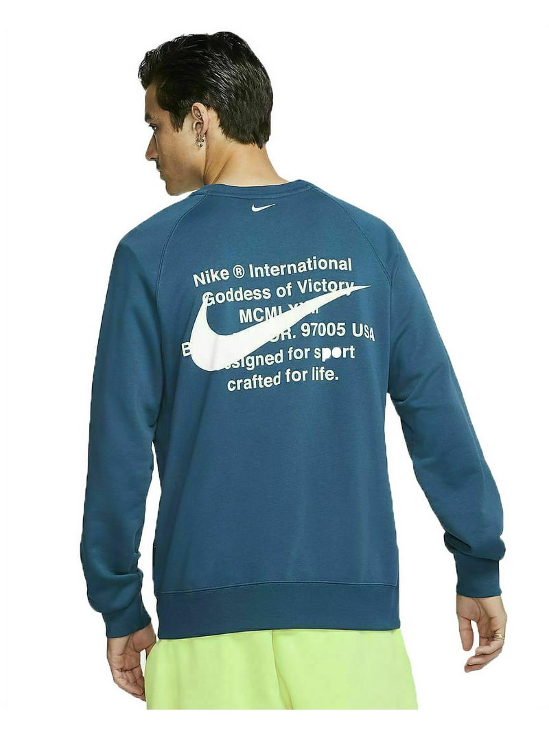 Crew Sweatshirt Mens Nike Double Swoosh Sweatshirt Nike Sportswear