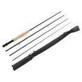 thumbnail image 3 of Fly Fishing Rod, Telescopic Heavy Duty 4 Piece Rod  For Outdoor Activity 2.4m/7.87ft, 3 of 8