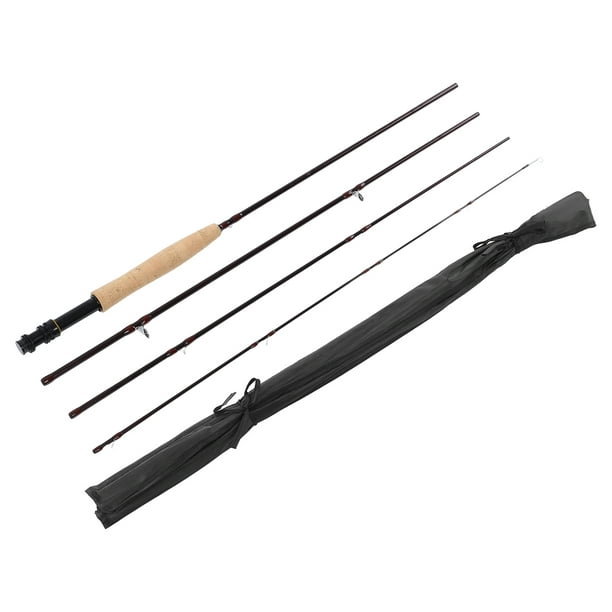 Fly Fishing Rod, Light Weight 4 Piece Rod For Outdoor Activity 2.4m/7.87ft  
