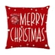 thumbnail image 2 of Funda de Almohada con Estampado Navideño de 45 X 45 Cm, para Decoración de Sofá, Dormitorio y Hogar., 2 of 6
