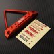thumbnail image 5 of Parachoques delantero Vogacara RCGOFFLOW pieza de coche RC resistente al desgaste 1/10 TRAX-4 Crawler RC Rojo, 5 of 5