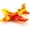 Orange, variant on Foam Airplane Glider - Durable EVA Foam with 100 Foot Glide - Orange Mini Gliderâ„¢ Plane - Indoor and Outdoor Active Play Gift for Kids - Refresh Sports