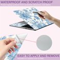 thumbnail image 3 of Notebook Skin Sticker 15×10.6In Flower Laptop Decal Sticker Cover Universal Reusable Skin Cover for Laptop Netbook PC Notebook Personalized Art Case Protector Waterproof and Scratch Proof, 3 of 7
