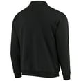 thumbnail image 4 of Men's Colosseum Black Oklahoma Sooners Tortugas Logo Quarter-Zip Jacket, 4 of 4