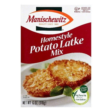 Manischewitz Homestyle Potato Latke Mix, 6 OZ (Pack of