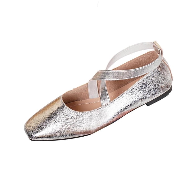 Mujeres Zapatos de Carrera Casual Versátil Suave Sueldo Mochilas con Botón de Metal, Zapatos Casuales de la Mujer de la Moda Plana para el Ocio Y Al Aire Libre