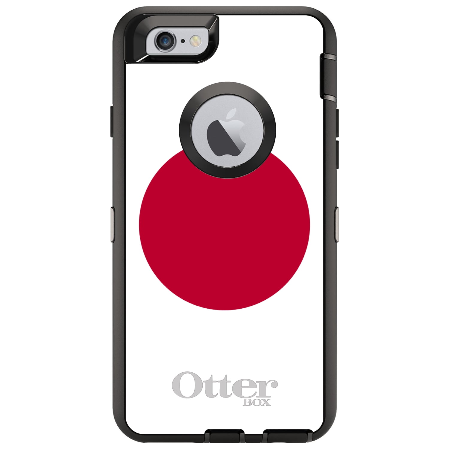 CUSTOM Black OtterBox Defender Series Case for Apple iPhone 6 PLUS 6S PLUS...