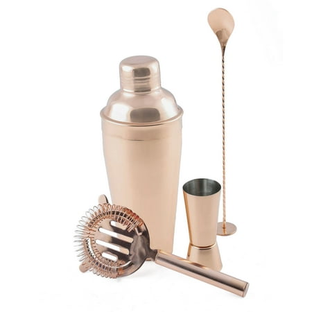 

Thirstystone by Cambridge Copper Stainless Steel Shaker & Tool Set Rustcopper