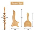 thumbnail image 6 of Coloody Wood Anti Cellulite Massage Roller, Wood Therapy Massage Tools, Healthy Muscle Roller Stick, Full Body Muscle Release Massage Roller Stick, 6 of 7