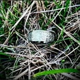 thumbnail image 5 of Dinheiro Anillo de acero inoxidable antigua 4 bestia guardiana, dragón, tigre blanco, suzaku, talla de basalto, 5 of 5