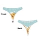 thumbnail image 3 of Fotbe Cute Dog In Bathtub1 Tanga Sin Costuras para Mujer con Estampado – Panties Invisibles, Transpirables y Cómodos para Uso Diario-XX-Large, 3 of 6