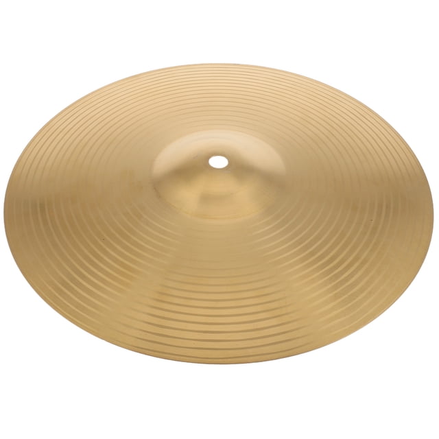 Crash Cymbal Golden Metal for Drum Set Cymbal Part in 12 Inches 1Set