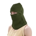 thumbnail image 5 of Unique Bargains 1 Pc Multi-function Face Mask Polar Fleece Balaclava for Cycling Dark Green, 5 of 6