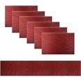 thumbnail image 1 of Manteles individuales lavables fáciles de limpiar manteles individuales de pvc para mesa de cocina resistentes al calor Sincero Hogar, 1 of 2