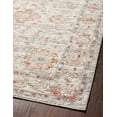 thumbnail image 7 of Loloi Estelle Collection EST-01 Ivory / Rust Oriental Area Rug 2'-7" x 8'-0", 7 of 7