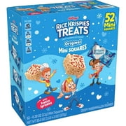 Rice Krispies Treats Mini Squares, Winter Sprinkles (52 Count)