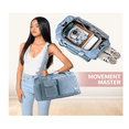 thumbnail image 2 of "Maleta Deportiva Bolsa para  Gimnasio  2pcs Color  Belug Azul Acero ", 2 of 5