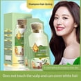 thumbnail image 2 of 2024 New Pure Plant Extract For Grey Hair Color Bubble Dye Bubble Hair Dye, 2 of 5