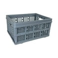 thumbnail image 4 of Almencla Camping Storage Crate Portable Folding Storage Box for Fishing Car Traveling Gray Blue, 4 of 8