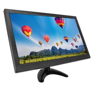 15.6 Moniteur d'écran externe de pouce, 1920x1080 Appui HD Interface multimédia VGA AV USB BNC, 10 Points capacitifs LED Moniteur pour ordinateur portable PC PS5 Commutateur POS Systèmes RasPi
