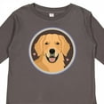 thumbnail image 4 of Inktastic Golden Retriever Dog Boys or Girls Long Sleeve Toddler T-Shirt, 4 of 5