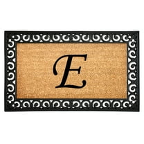 Gabriel Monogram Doormat, 18" x 30" (Letter E)