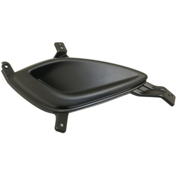 Fog Light Cover Compatible with 2011-2013 Hyundai Elantra Front, Passenger Side USA Built Vehicle Textured Black