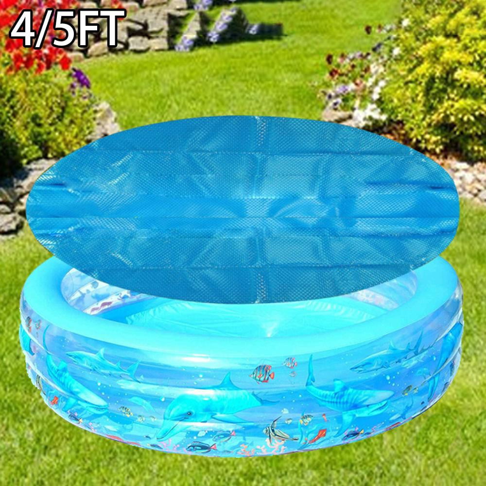 New Spa Hot Tub Solar Thermal Blanket Blue Plastic Bubble Cover 4/5FT Round 2020 