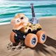 thumbnail image 5 of Juguete educativo para niños, coche de ingeniería de dinosaurios, excavadora de empuje, regalo para niños, vehículo de ingeniería de plástico., 5 of 6