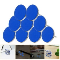 FUTUREORYY Reflective Trail Markers Blue 50Pcs 0.4In